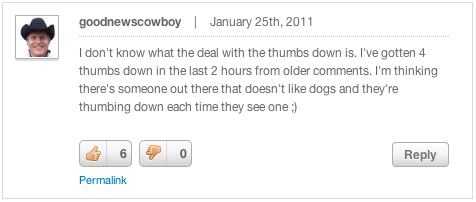 Good News Cowboy Comments